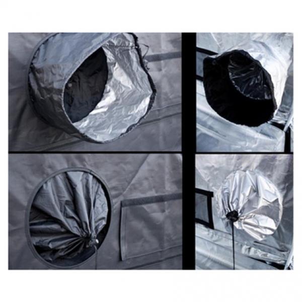 Kasvatusteltta Korotettava 120x120x210/240 Sinowell