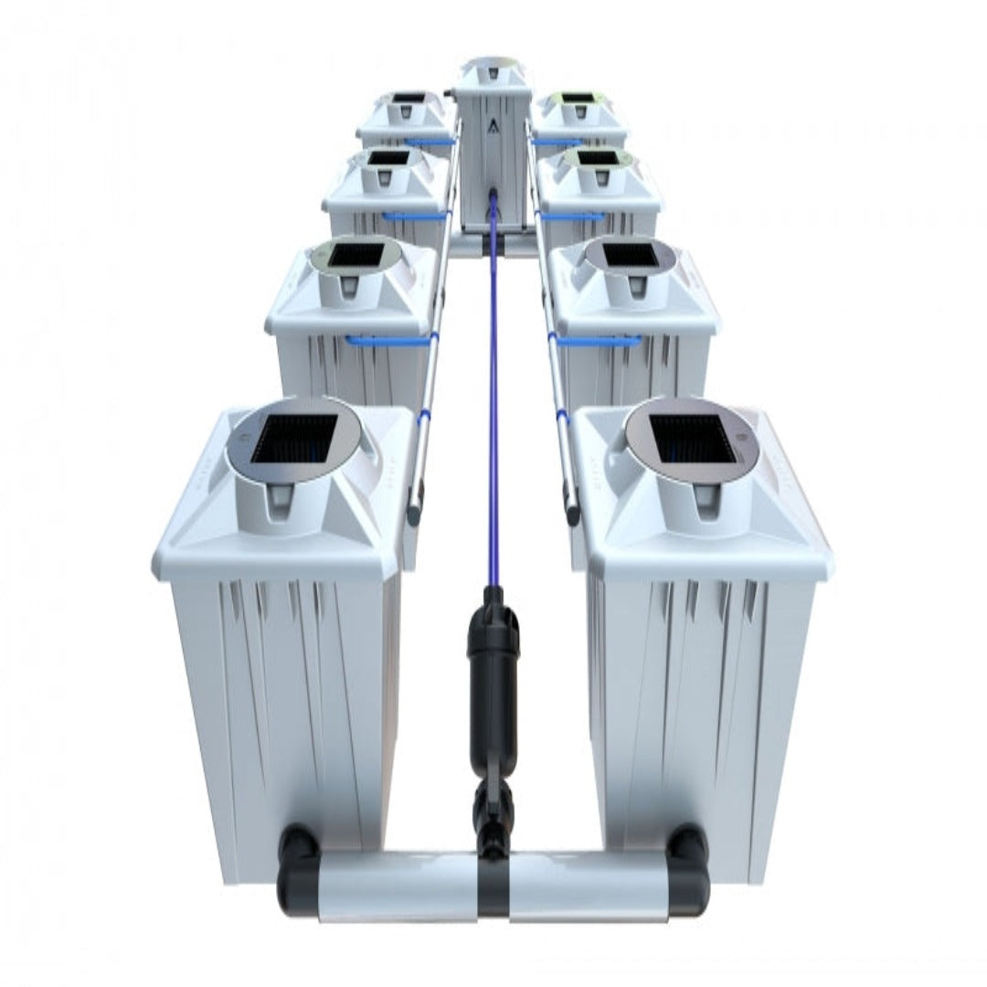 Alien Hydroponics Silver RDWC-Vesikasvatusjärjestelmä 20L ruukut