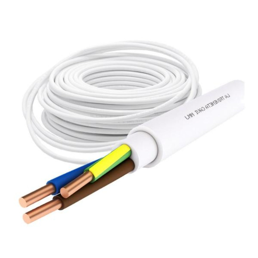 Asennuskaapeli 2m valoille johtosarja 3x1,5mm