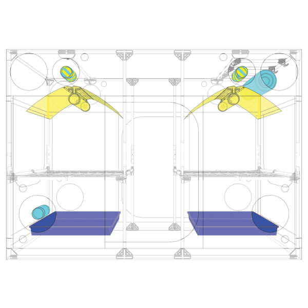 Secret Jardin Intense 120x300x215 cm R3,0