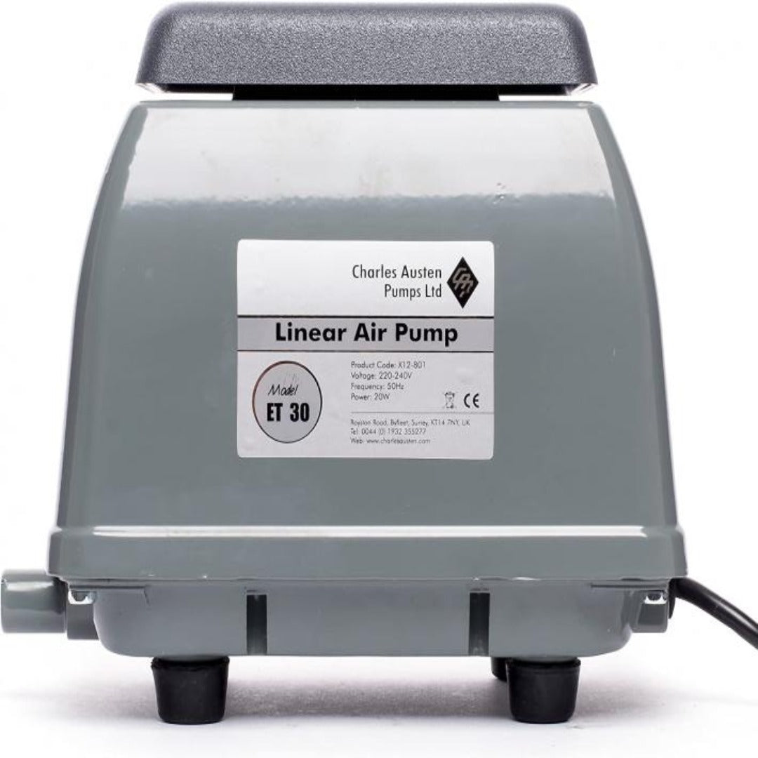 enviro ET30 Ilmapumppu 25w 30l/min @ (0,12 bar)(8kpl ilmakiviä)