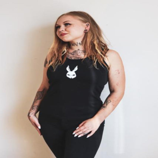 Kani Hihaton Tank Top Musta