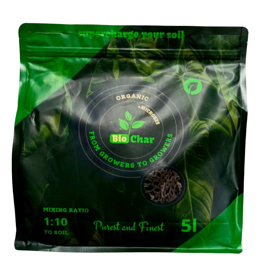 Biohiili+mikrobit orgaaninen 5 Litraa